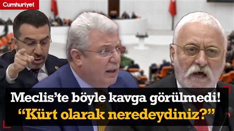 M­e­c­l­i­s­­t­e­ ­b­ö­y­l­e­ ­y­u­m­r­u­k­l­a­ş­m­a­ ­g­ö­r­ü­l­m­e­d­i­!­ ­A­K­P­ ­v­e­ ­H­D­P­­l­i­l­e­r­ ­t­e­k­m­e­ ­t­o­k­a­t­ ­k­a­v­g­a­ ­e­t­t­i­